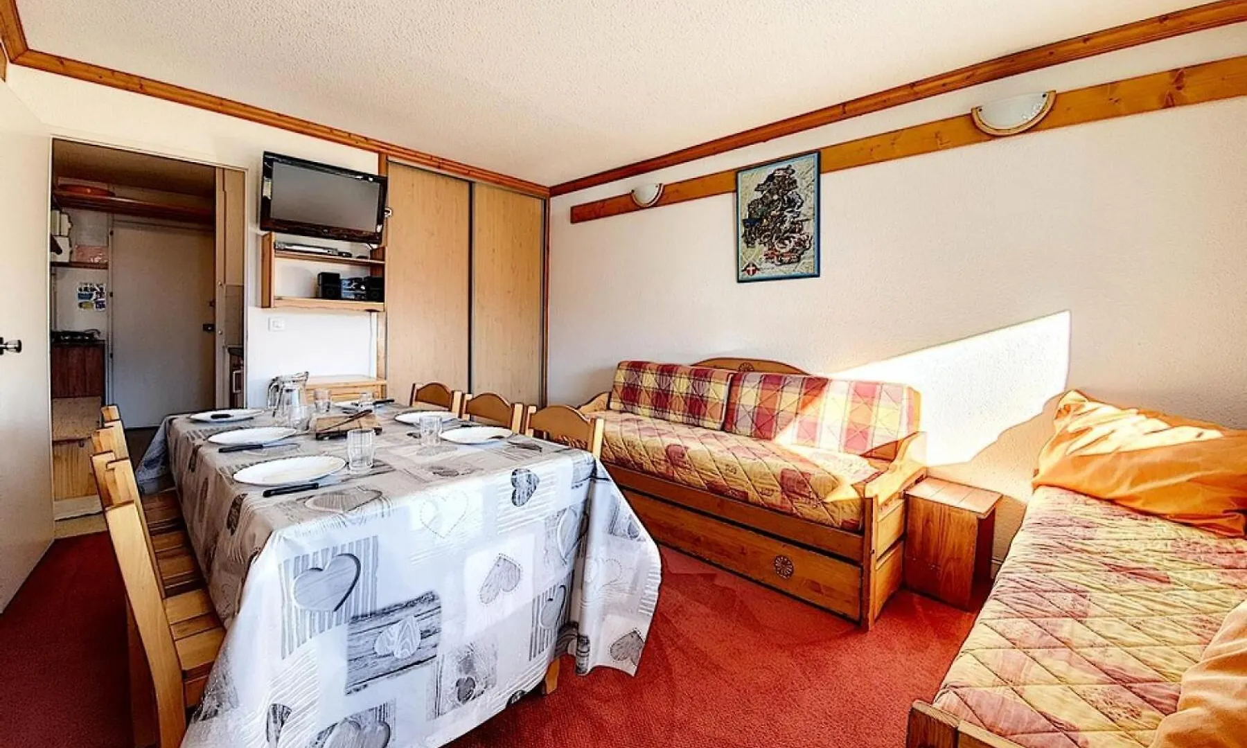 Residence Chaviere - Studio Lumineux - Ski Aux Pieds - Balcon Mae-2224 Saint-Martin-de-Belleville